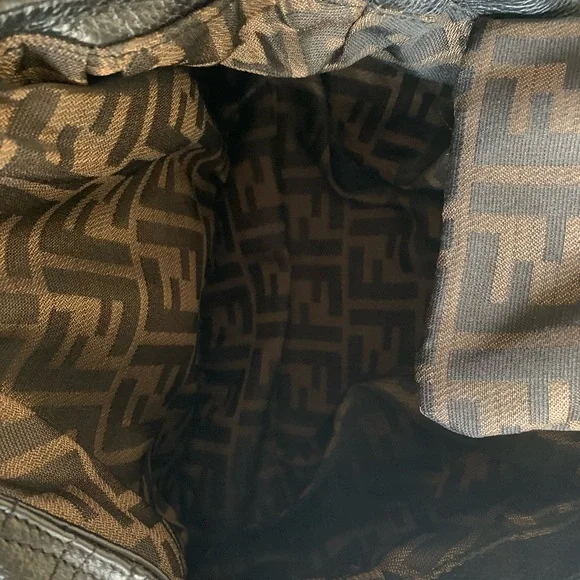 Fendi Black Leather Satchel - Picture 9 of 12